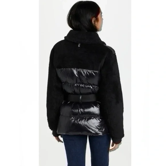 Mackage Rune Moto Sherpa Down Puffer Jacket